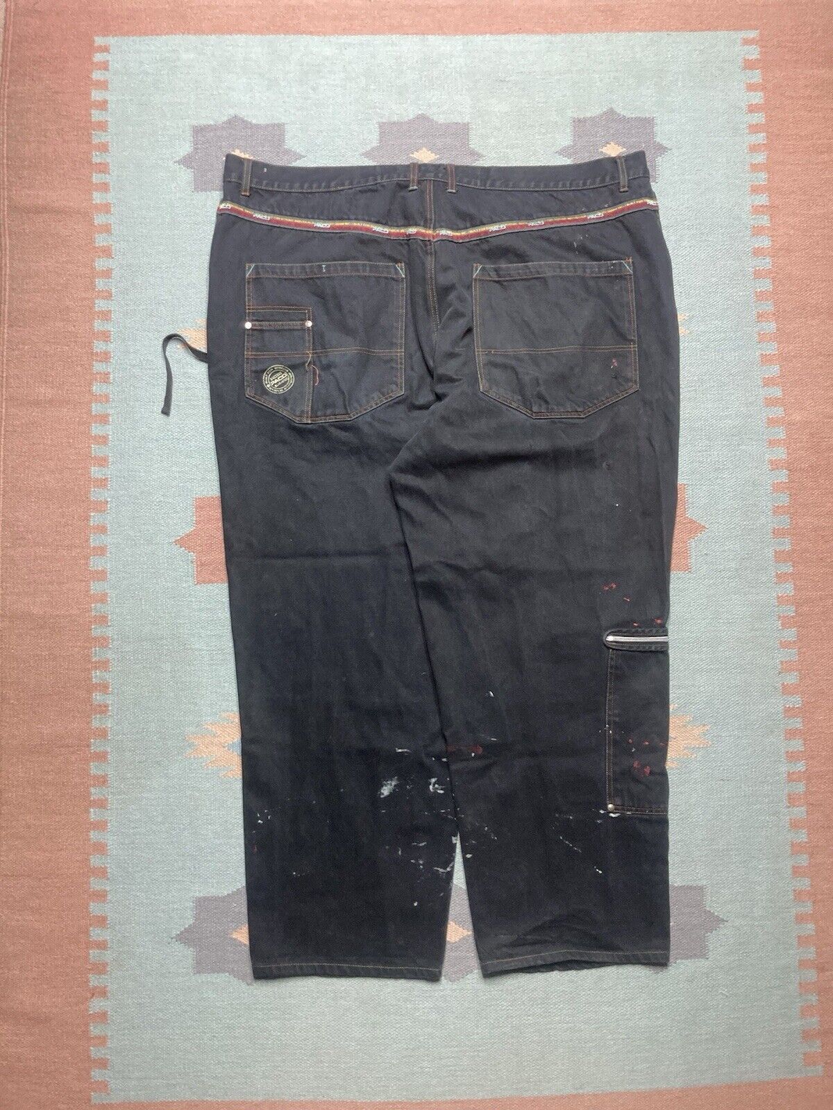 JNCO × Vintage y2k baggy jeans paco goth black skater JNCO massive 50x33 Size US 44 / EU 60 - 1 Thumbnail