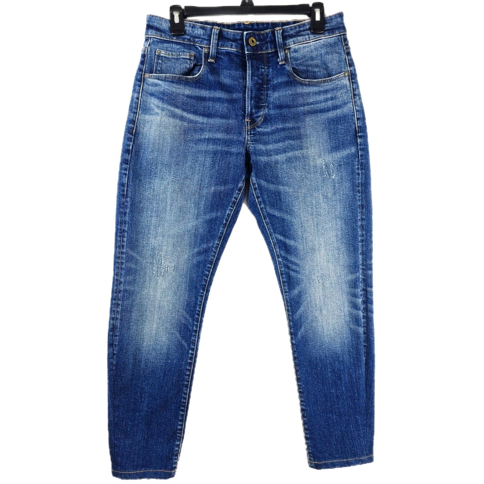 Other G Star Raw Jeans Mens 30x26 Blue Denim 3301 Straight Tapered Size US 30 / EU 46 - 1 Thumbnail