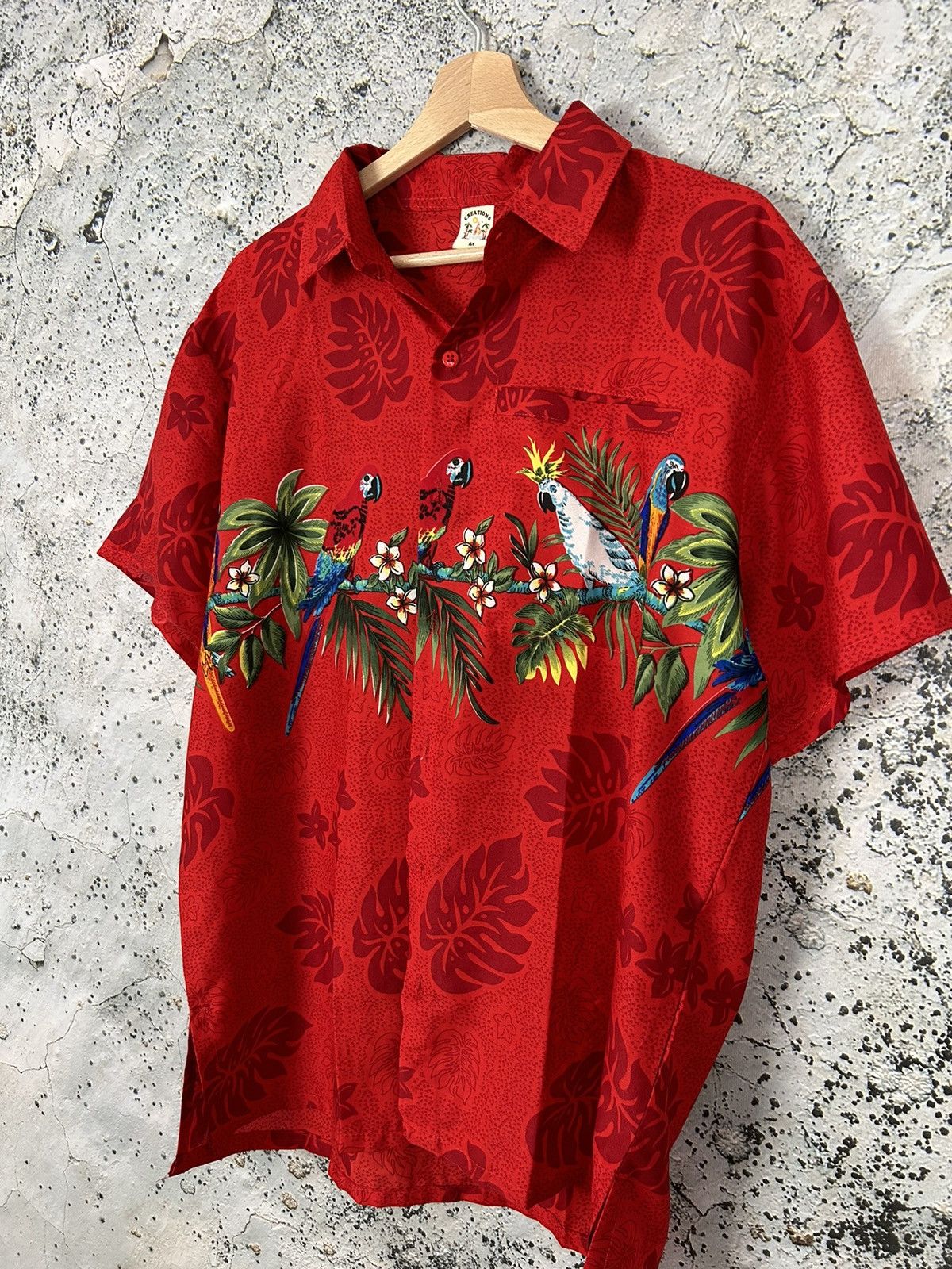 Vintage Vintage Hawaiian Crazy Shirt 90s Alternative Hype Retro Size US M / EU 48-50 / 2 - 2 Thumbnail