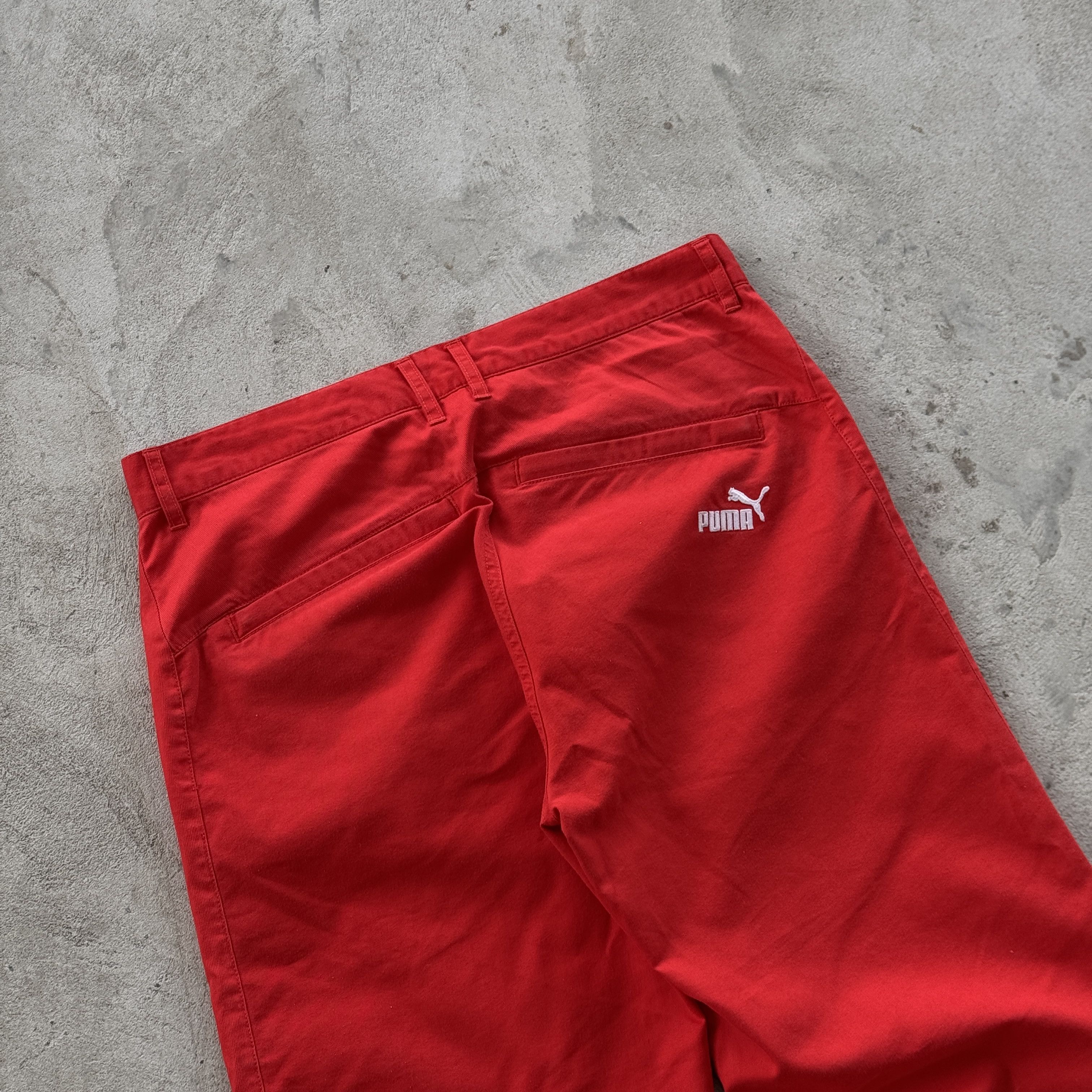 Ferrari × Puma Ferrari x Puma Red Racing Pants Official Licensed Product Size US 32 / EU 48 - 3 Thumbnail