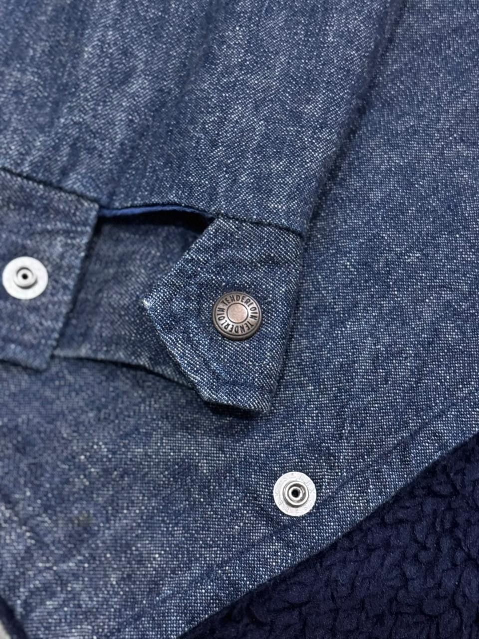 Tenderloin Tenderloin Boa Sherpa Western Denim Jacket Made in JAPAN Size US XS / EU 42 / 0 - 9 Thumbnail