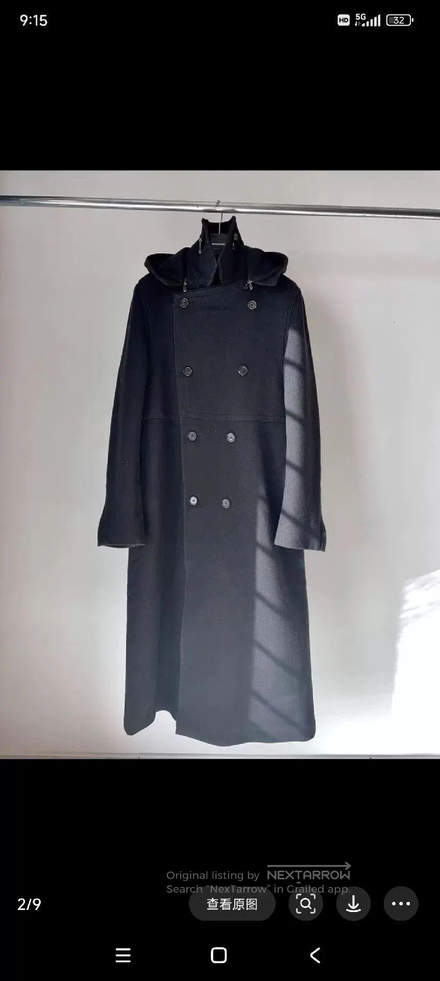 Ann Demeulemeester Ann Demeulemeester Hooded Double. Size US S / EU 44-46 / 1 - 2 Thumbnail