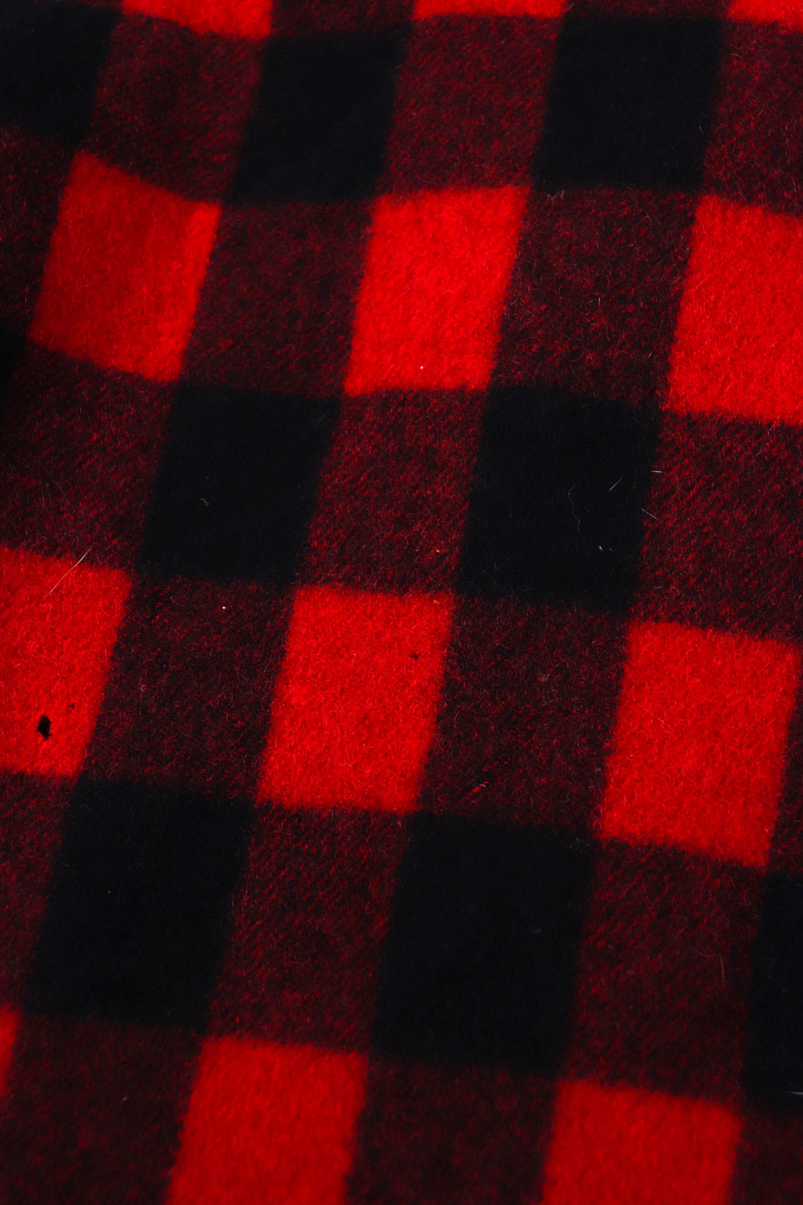 Vintage Vintage Red Buffalo Plaid Wool Lumberjack Overshirt Jacket Size US M / EU 48-50 / 2 - 18 Thumbnail