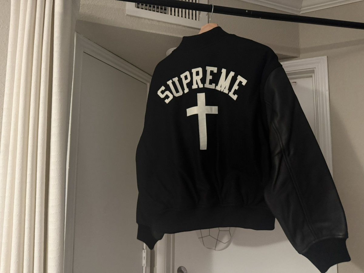 Supreme Supreme cross varsity Jacket Size US M / EU 48-50 / 2 - 5 Thumbnail