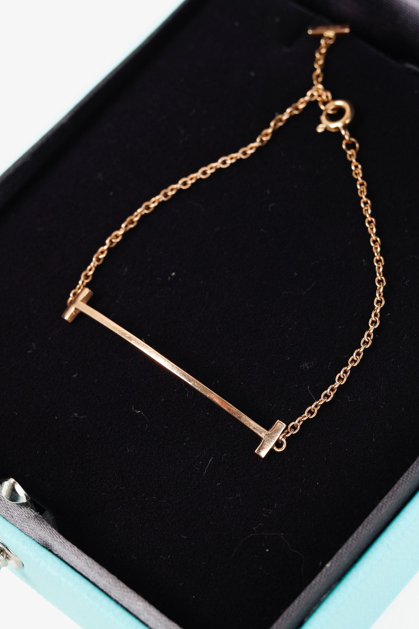 Tiffany & Co. Tiffany & Co. Tiffany T Smile 18k Rose Gold Bracelet Size ONE SIZE - 2 Thumbnail