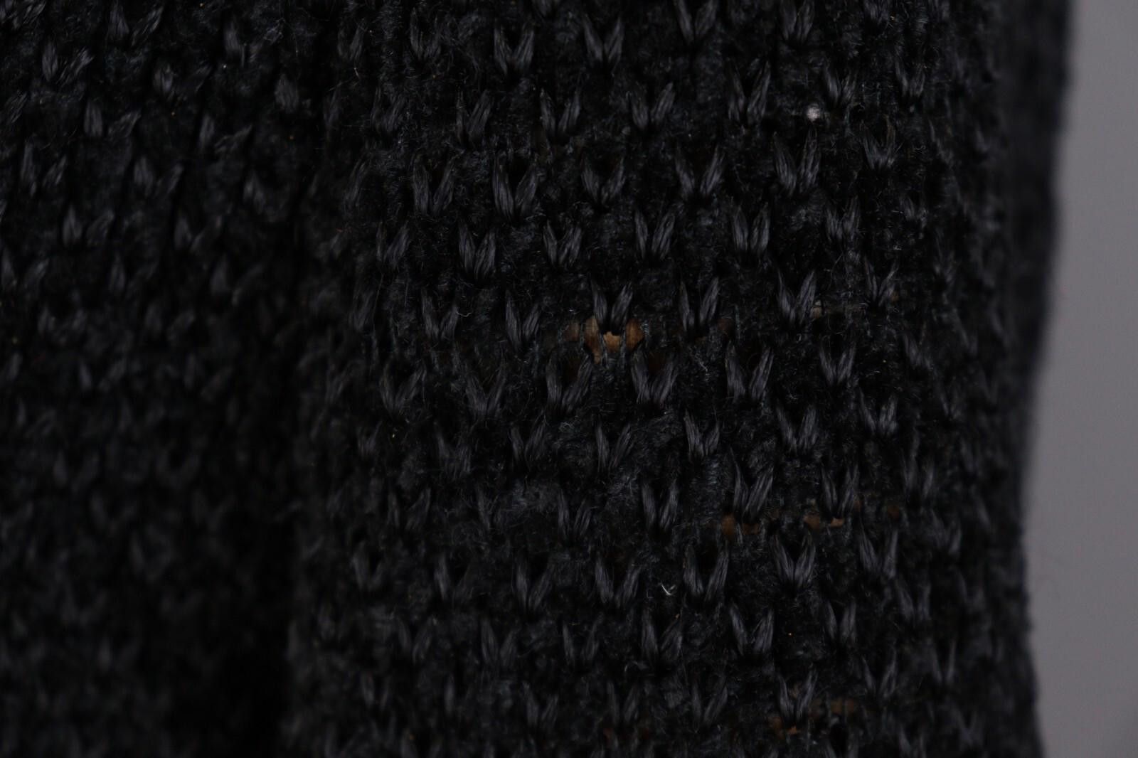 Christian Dior Monsieur Mondi Black Cable Knit Pockets 2 Button Sweater Size 38 / M Size M / US 6-8 / IT 42-44 - 9 Thumbnail