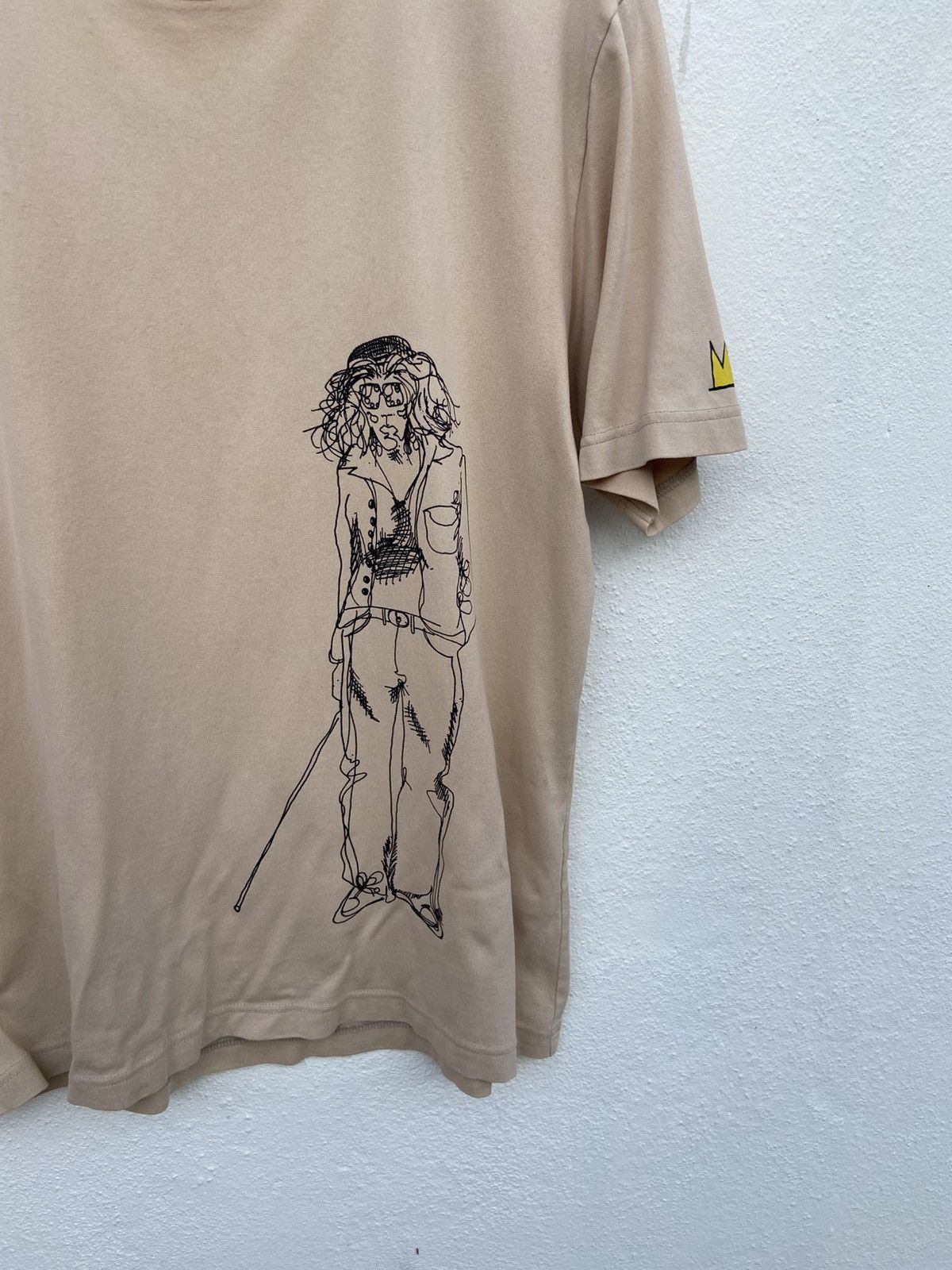 Jean-Michel Basquiat 🔥 Vintage Jean Michel Basquiat t shirt distressed Size US M / EU 48-50 / 2 - 3 Thumbnail