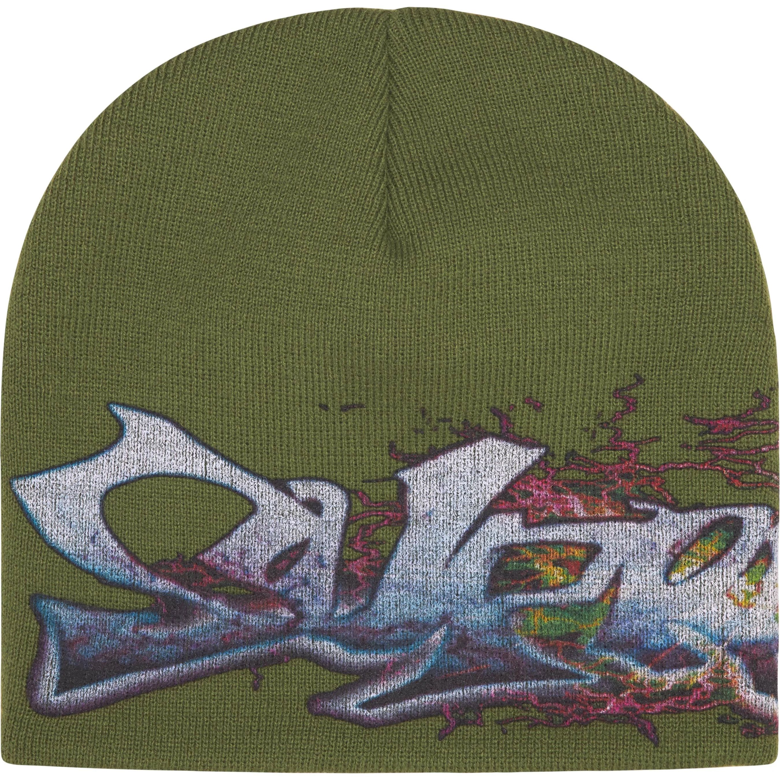 supreme tag Beanie olive オリーブ Supreme Supreme x Art Dealer Tag Beanie Green Olive | Grailed
