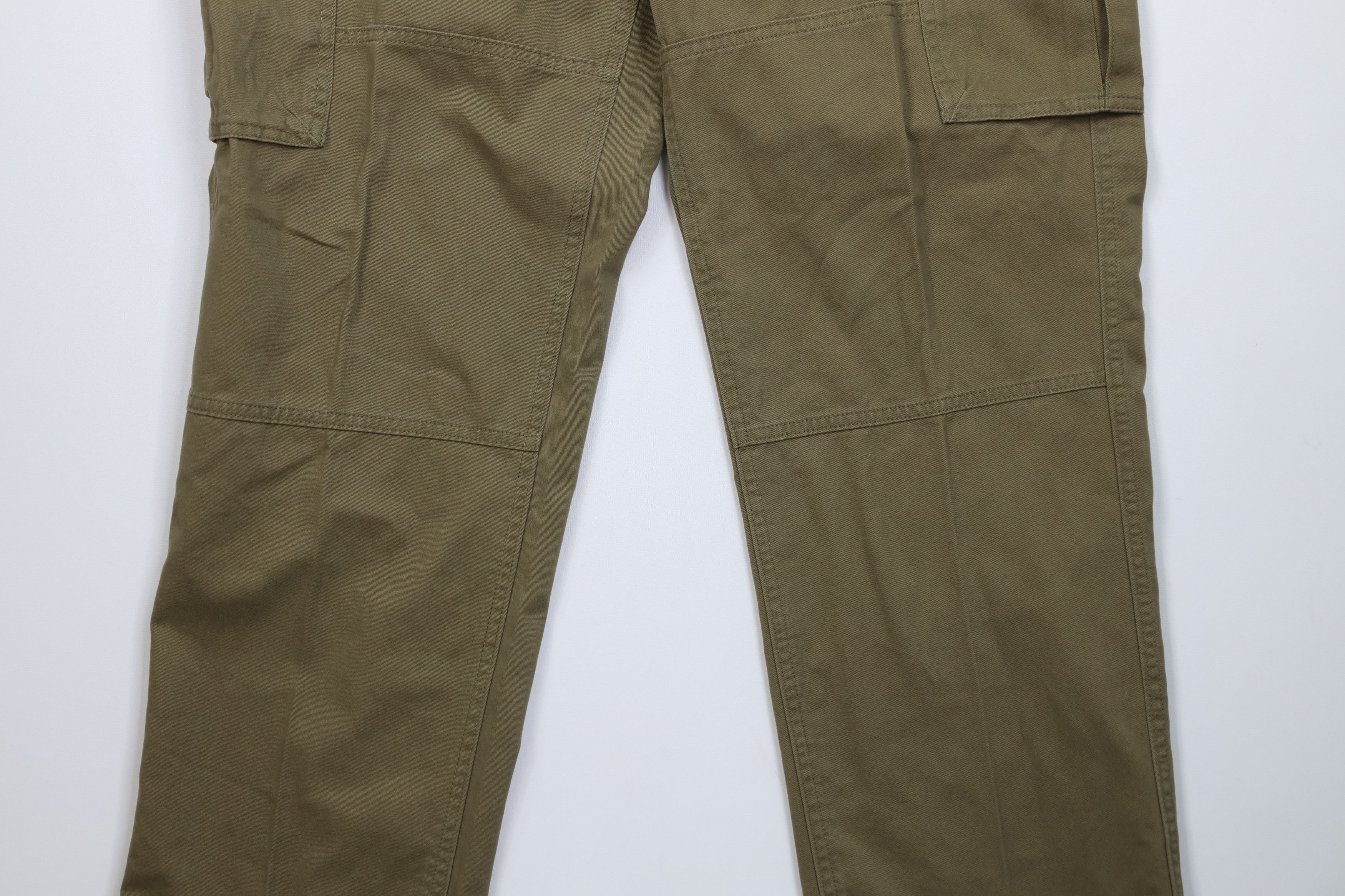 Lands' End Vintage Lands End Double Knee Straight Leg Cargo Pants Green Size US 34 / EU 50 - 3 Thumbnail