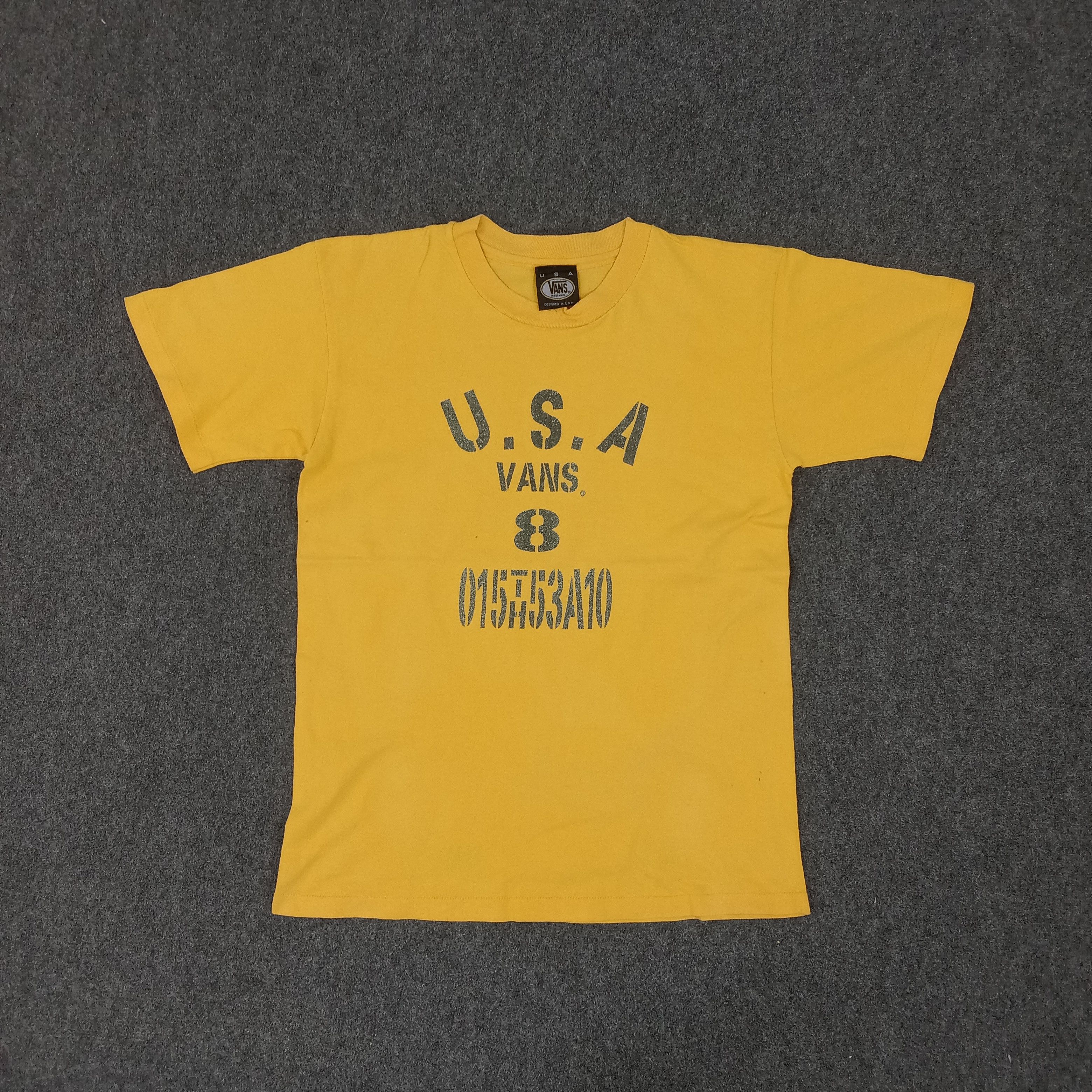 Vans × Vintage Vans Off The Wall U.S.A Streetwear Tshirt Size US M / EU 48-50 / 2 - 1 Thumbnail