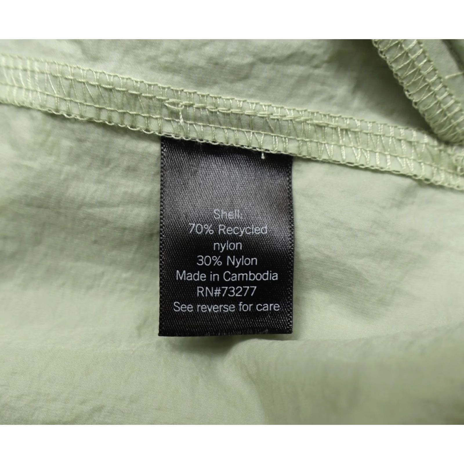 Vintage FLX Women's Mint Crackle Long Sleeve Half Zip Crop Jacket Sz M Shirt Adult Womens Green 1/2 Zip Lightweight Casual Size M / US 6-8 / IT 42-44 - 6 Thumbnail