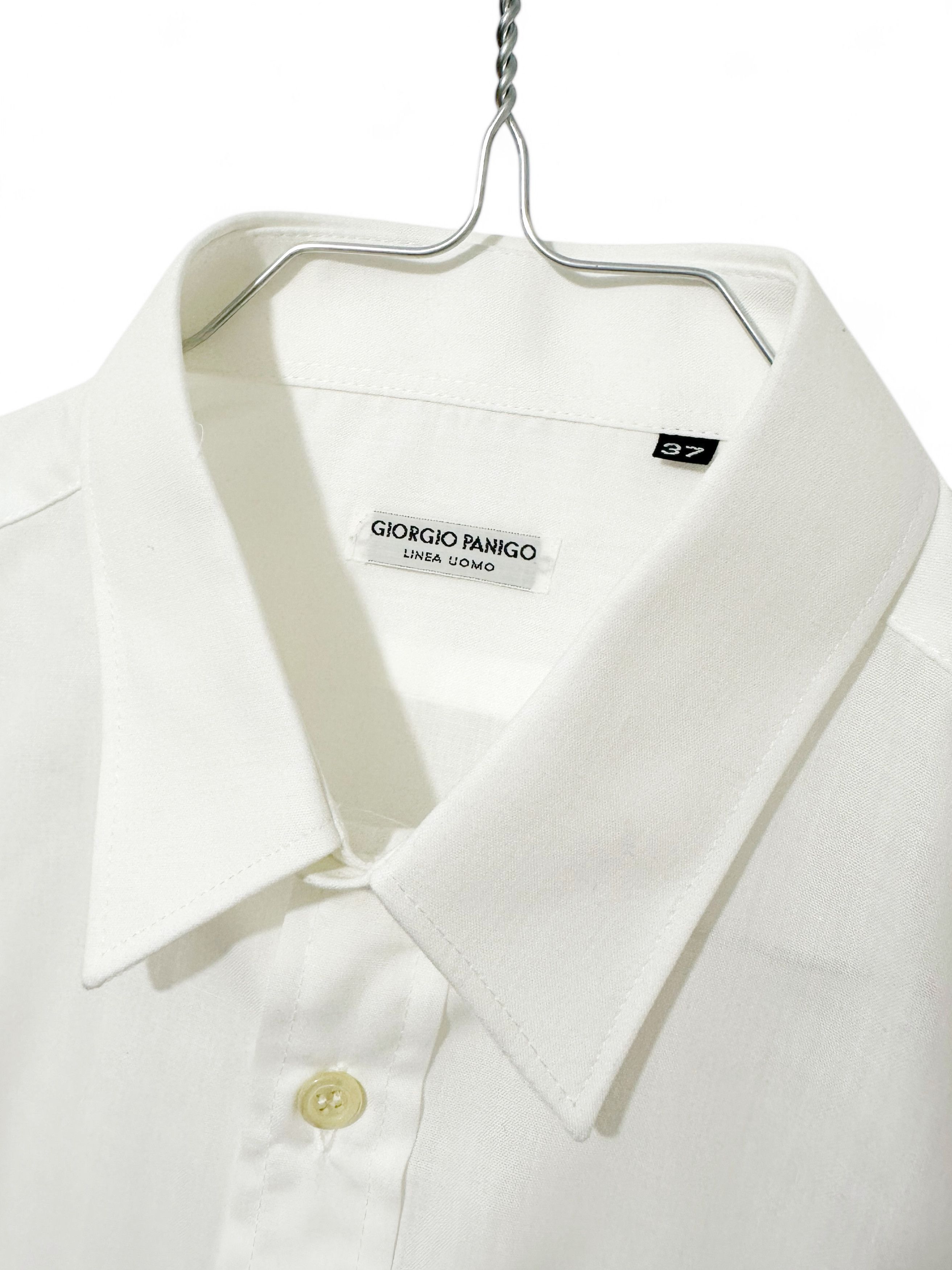 Other Vintage Giorgio Panigo White Dress Shit (S) Size US S / EU 44-46 / 1 - 3 Thumbnail