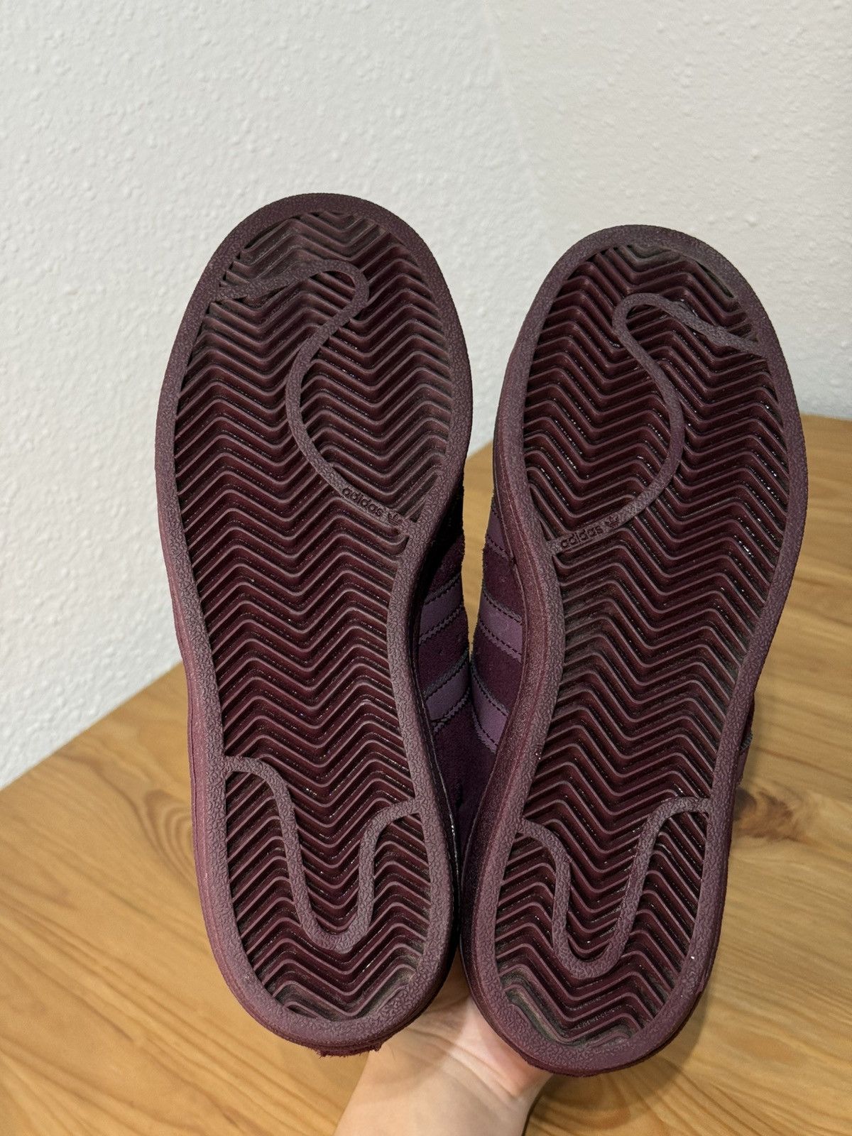 Adidas adidas Superstar Maroon Purple Size US 4.5 / IT 34.5 - 6 Thumbnail
