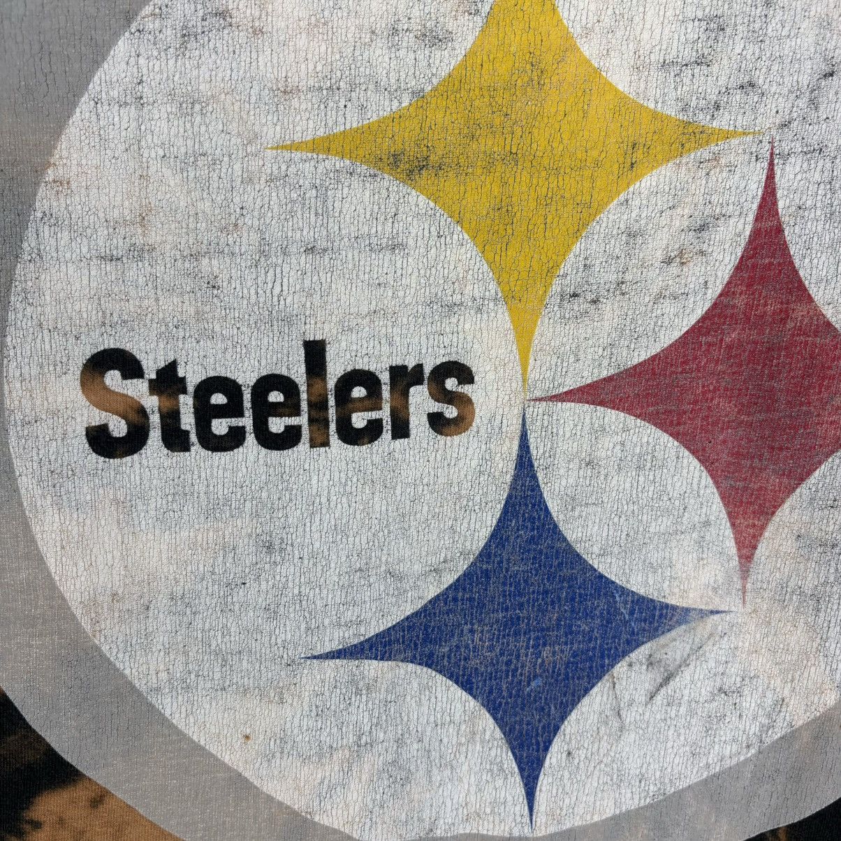 NFL × Vintage Vintage NFL Steelers Big Logo Tie Dye Tee Size US M / EU 48-50 / 2 - 3 Thumbnail