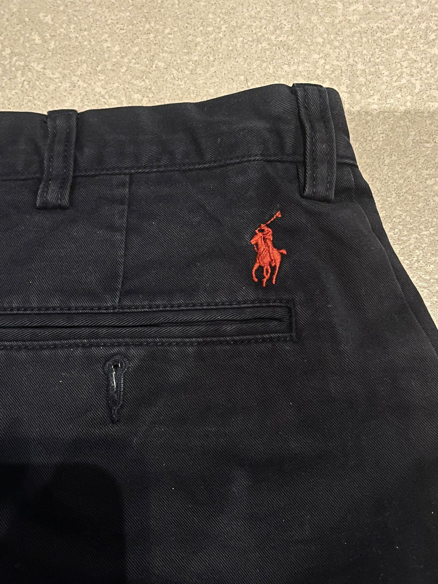 Ralph Lauren ralph lauren navy blue trousers red logo 34 Size US 34 / EU 50 - 2 Thumbnail