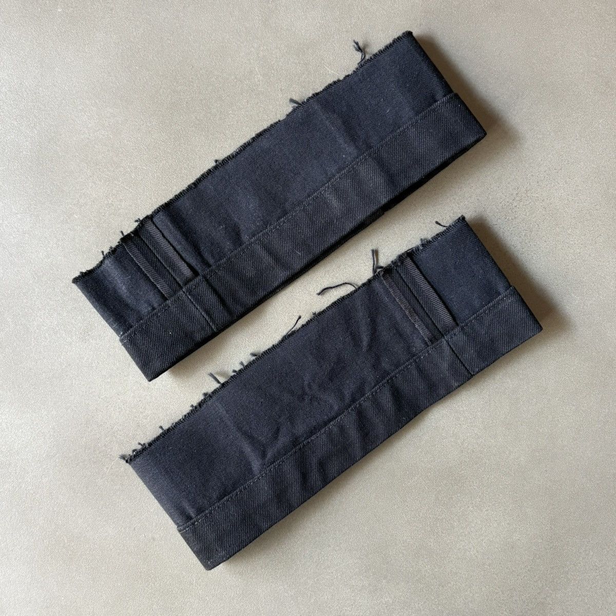 Rick Owens Drkshdw Rick Owen's 16oz Okayama Selvedge Geth Hems Size US 29 - 1 Thumbnail