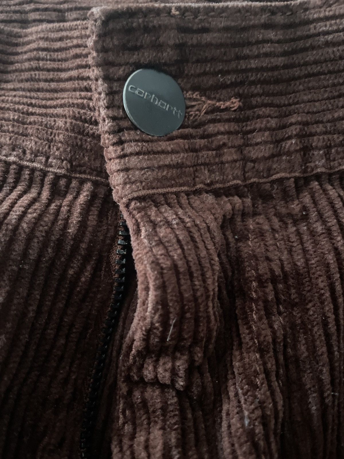 Carhartt Wip Simple Pant brown cord Size US 31 - 8 Thumbnail