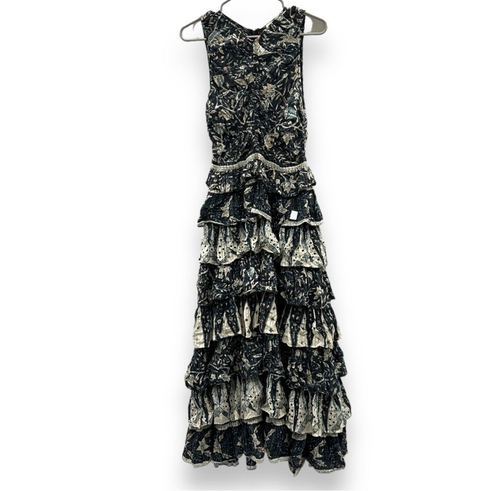 Ulla Johnson RTR Ulla Johnson Ariah Sleeveless Tiered Ruffle Midi Dress Size S / US 4 / IT 40 - 3 Thumbnail
