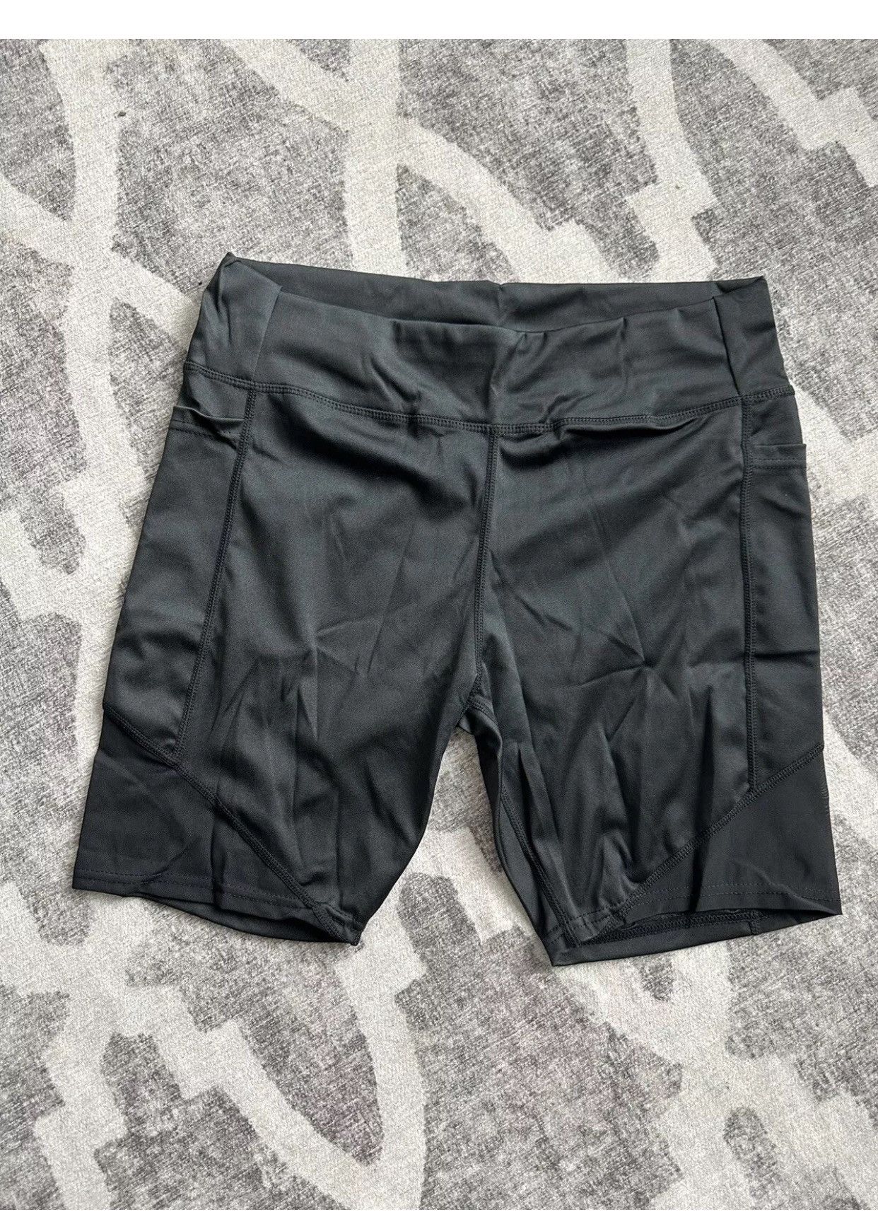 Other Women High Waist Yoga Shorts Sports Casual Gym Workout US Size 32" / US 10 / IT 46 - 5 Thumbnail