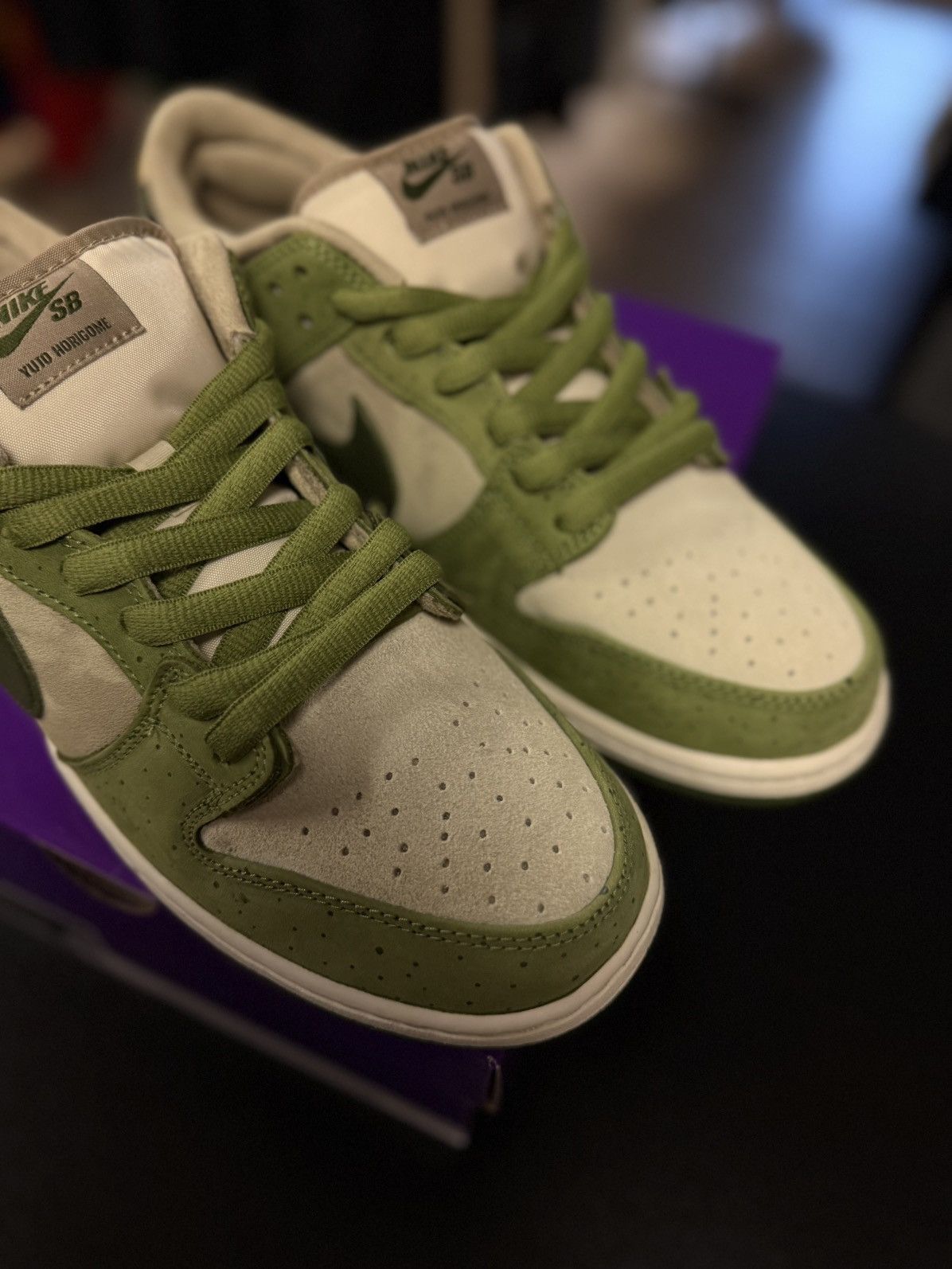 Nike Nike Dunk Low Yuto Horigome Matcha Size 11 (NEW) Size US 11 / EU 44 - 11 Thumbnail