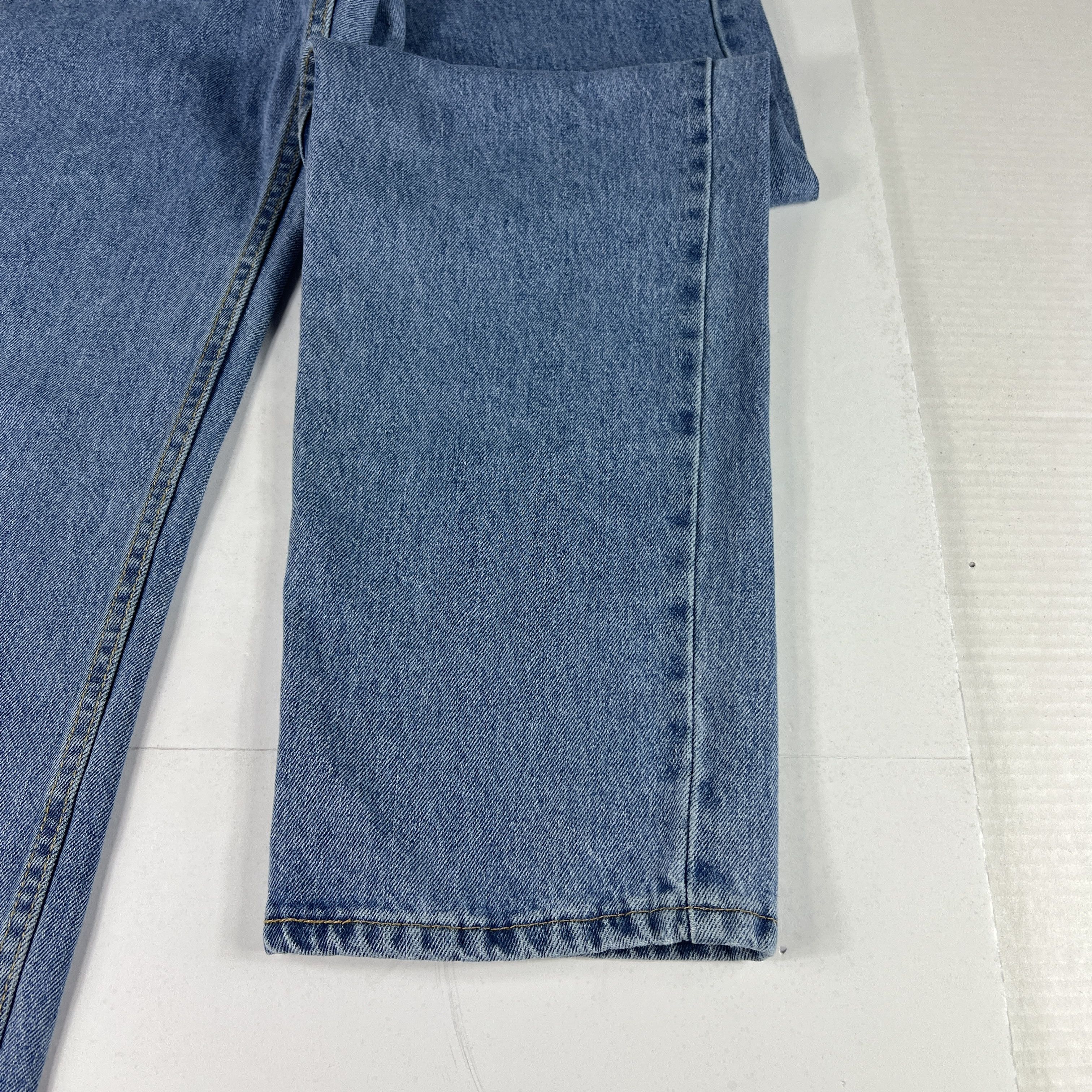 Levi's Levi's Jeans 550 Relaxed Blue Faded Cotton Denim Size US 34 / EU 50 - 5 Thumbnail