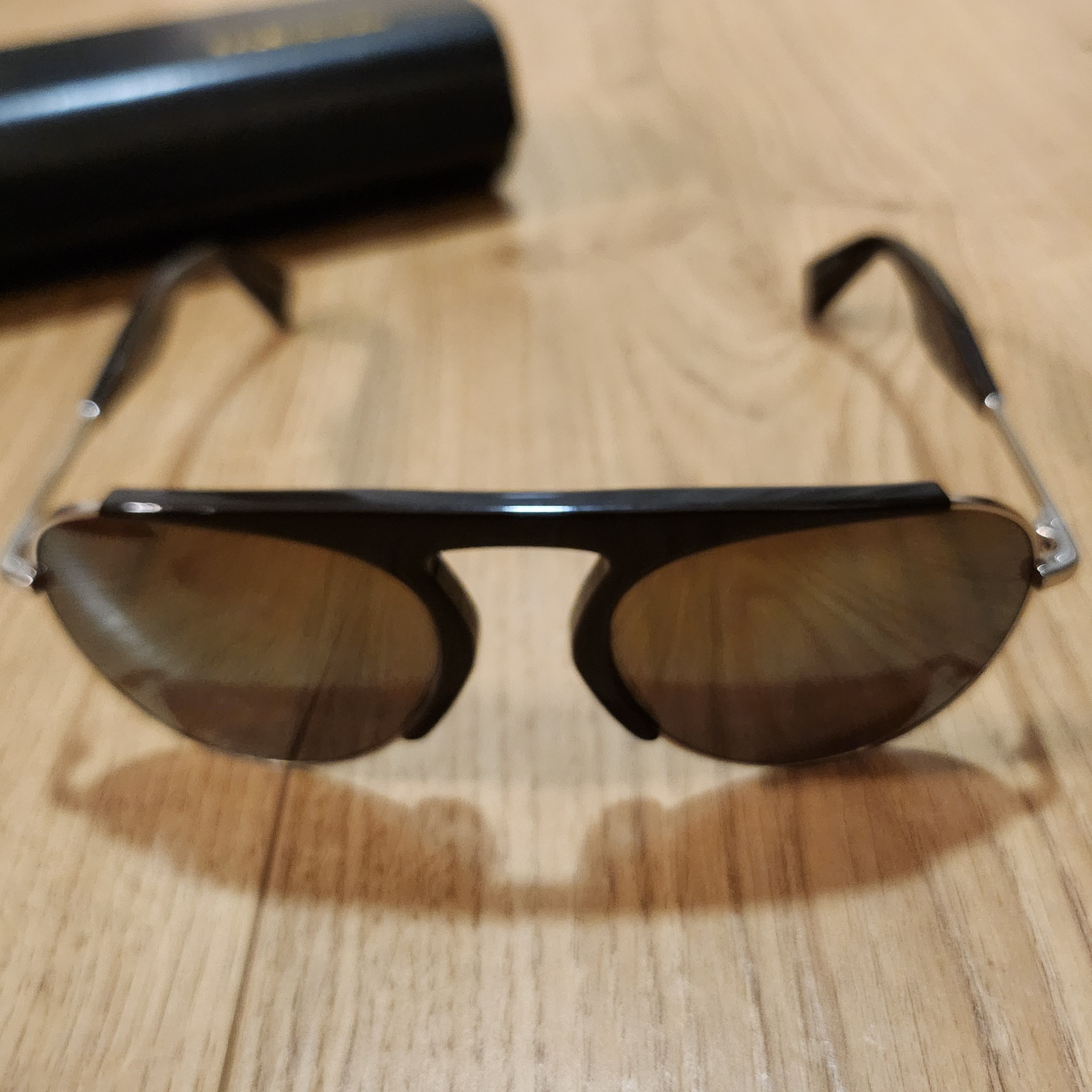 Balenciaga × Yohji Yamamoto Yohji Yamamoto Sunglasses YY 7001 Size ONE SIZE - 4 Thumbnail