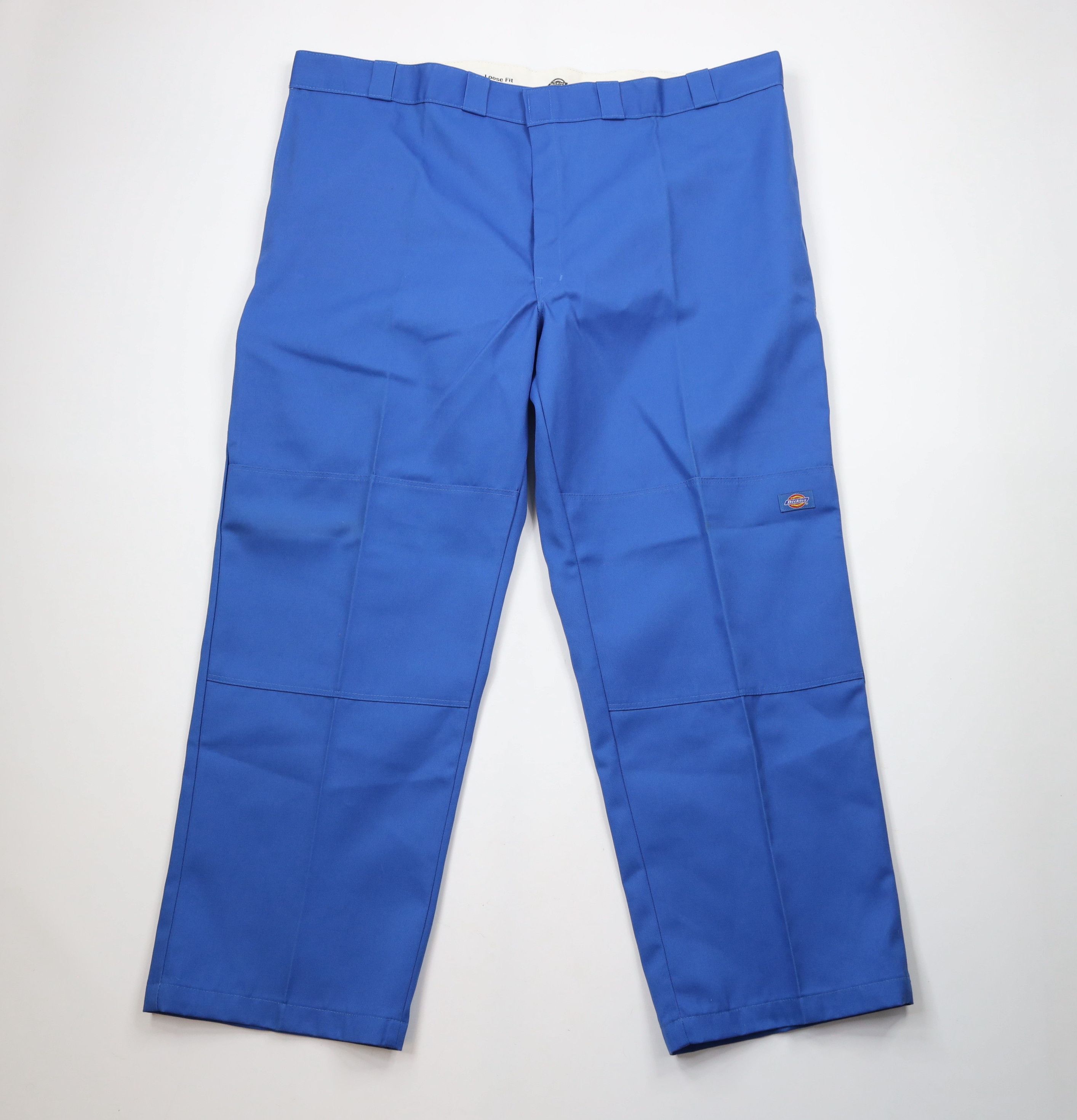Dickies × Vintage Deadstock Vintage Dickies Double Knee Wide Leg Pants Blue Size US 44 / EU 60 - 1 Thumbnail