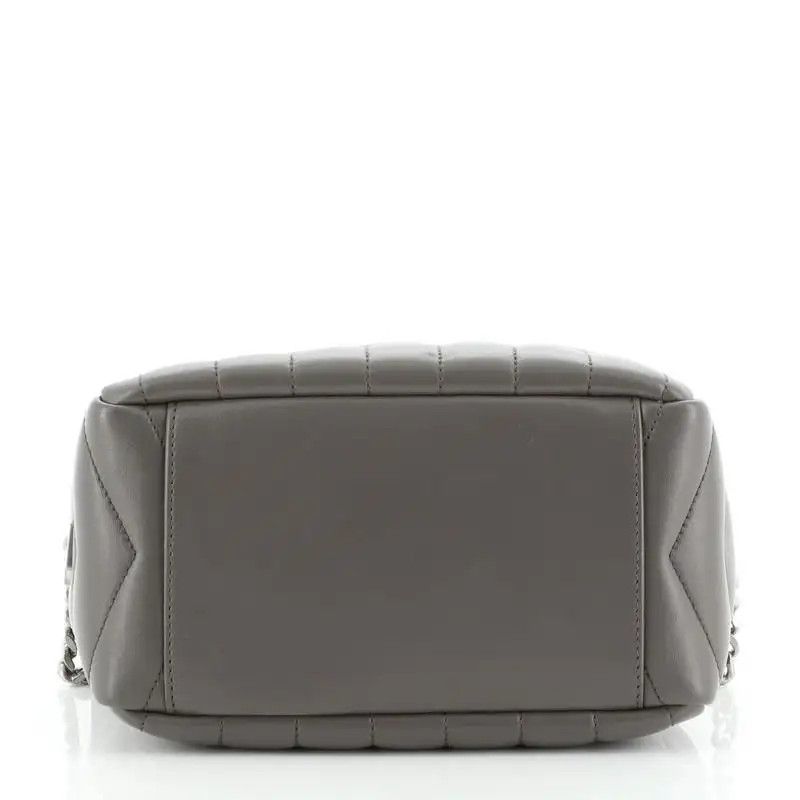 Saint Laurent Paris Saint Laurent Y Quilted Monogram Small Loulou Bowling Bag Size ONE SIZE - 7 Thumbnail