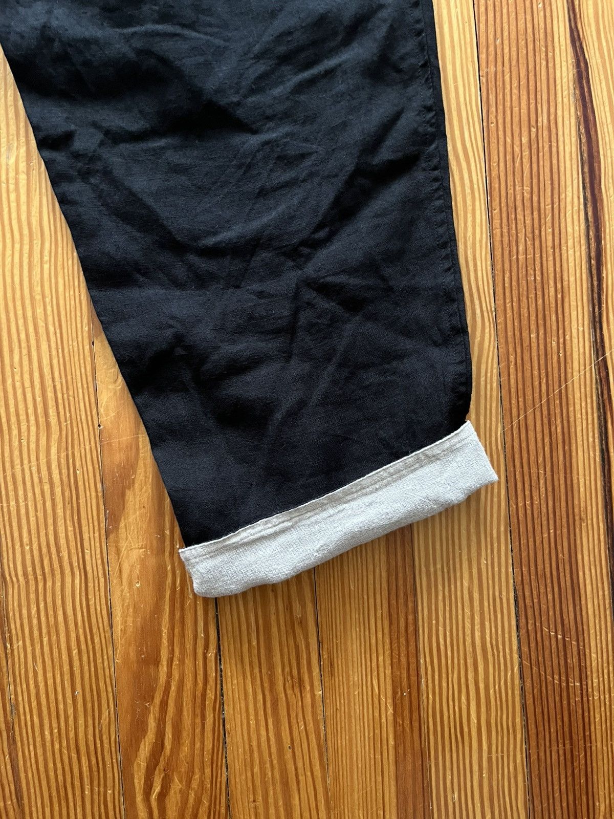 Yohji Yamamoto Yohji Yamamoto Y’s Gauze Linen Balloon Pants Black Size US 31 - 4 Thumbnail
