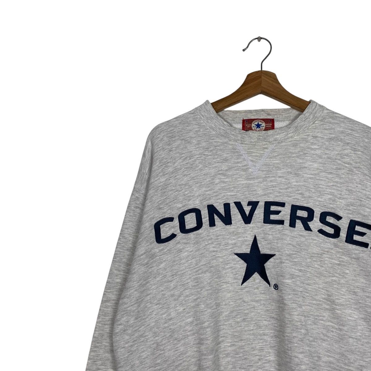 Converse Vintage 90s Converse Big Logo Crewneck Sweatshirt Size US M / EU 48-50 / 2 - 6 Thumbnail