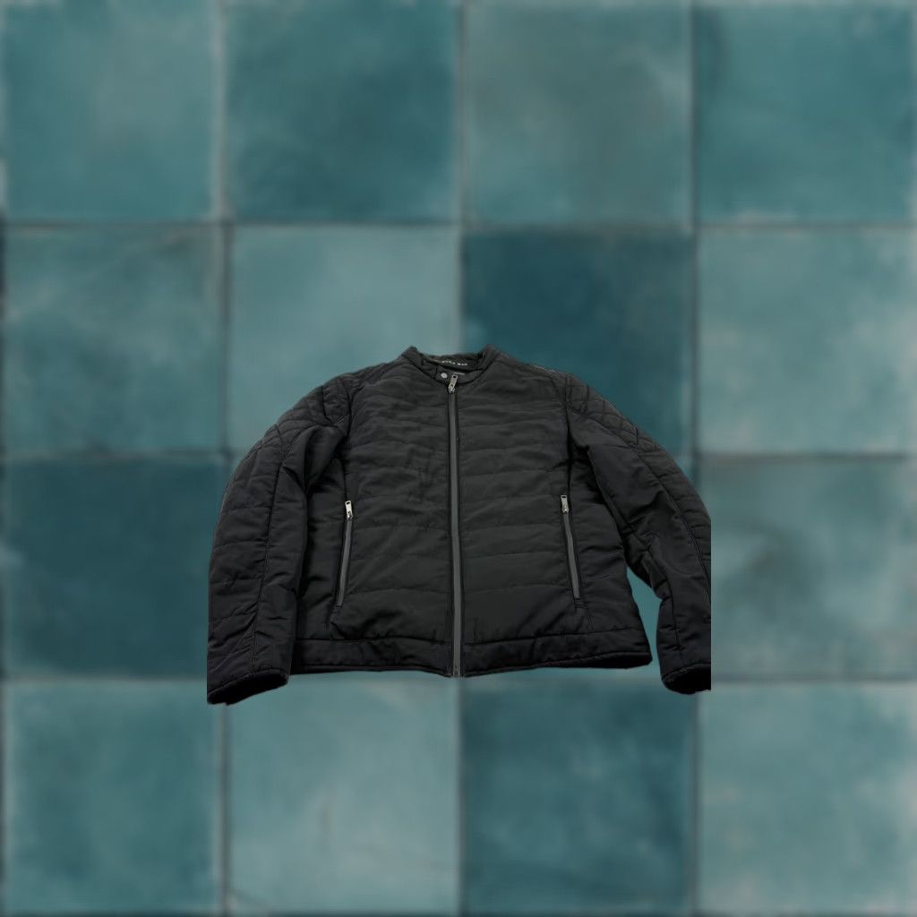 Zara Zara Jacket Mens Large Black Quilted Puffer Moto Zip Pockets Lightweight Jacket Mens Black Quilted Puffer Zip Pockets Lightweight Size US L / EU 52-54 / 3 - 1 Thumbnail