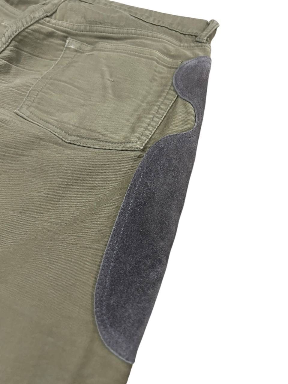 Comme des Garcons Homme Archive A/W 2001 CDG Homme Cowhide Patches Pant Size US 31 - 14 Thumbnail