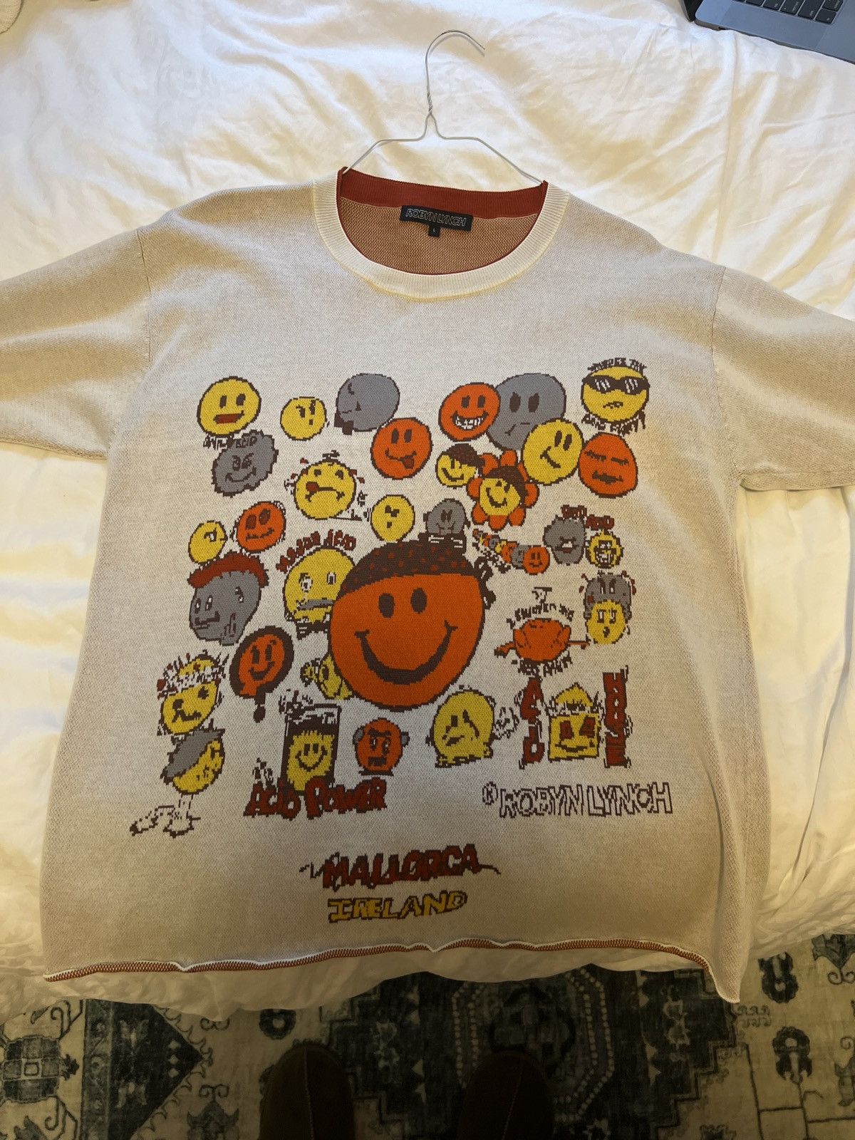 Robyn Lynch Robyn Lynch Smiley face t shirt Size US L / EU 52-54 / 3 - 1 Thumbnail