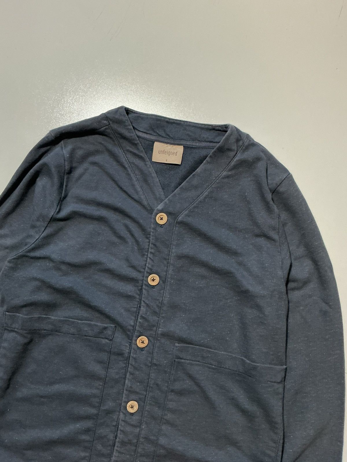 Other Unfeigned Gear Organic Cotton Terry Fleece Cardigan Sweater Size US S / EU 44-46 / 1 - 3 Thumbnail