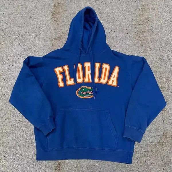 Other Kumiko x Riyo Men's Blue Vintage Crocodile Print Hoodie Size US L / EU 52-54 / 3 - 1 Thumbnail