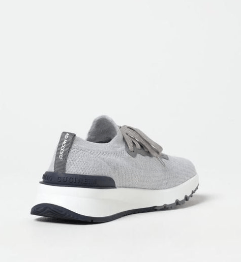 Brunello Cucinelli o1la1rc1a0425 Sneakers in Grey Size US 12 / EU 45 - 3 Thumbnail