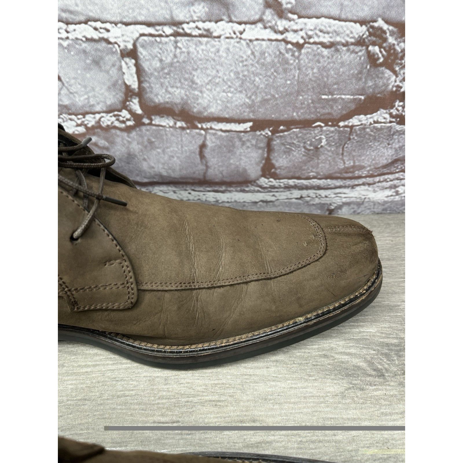 Cole Haan Cole Haan Brown Nubuck Leather Split Oxfords Waterproof Shoe Size US 10.5 / EU 43-44 - 4 Thumbnail