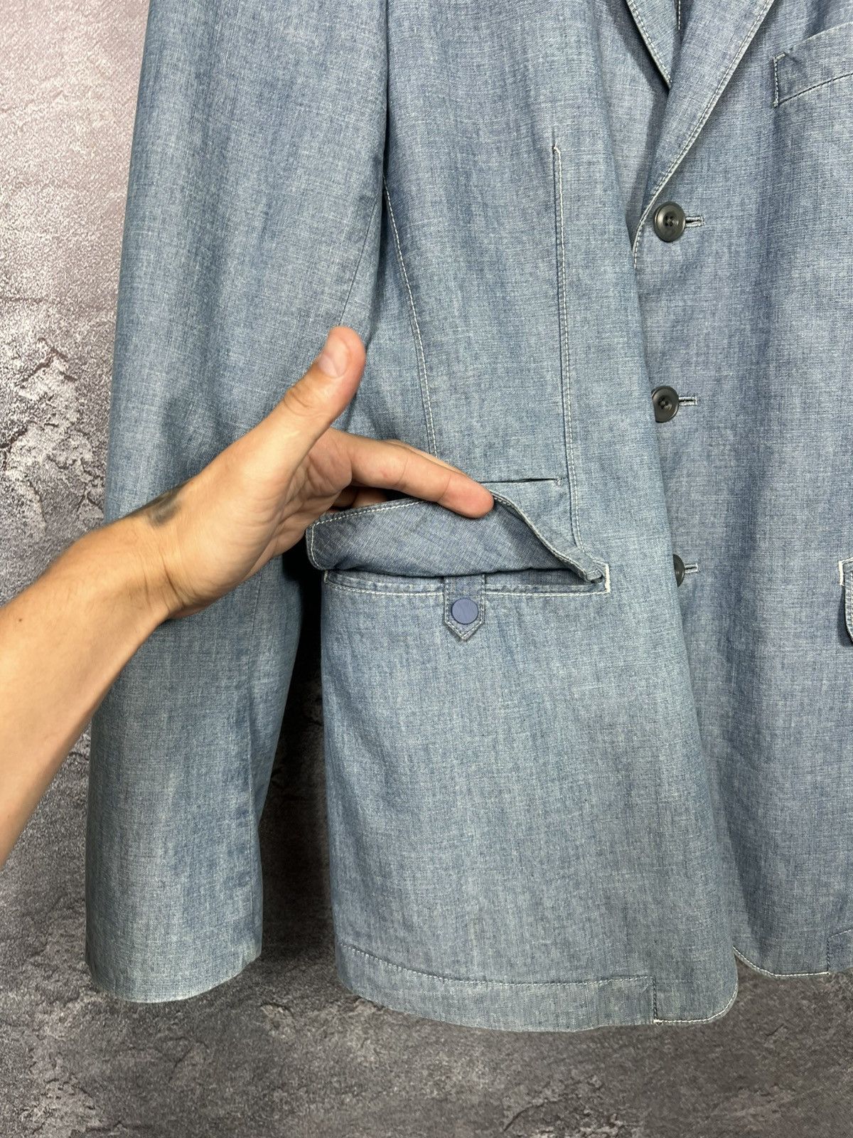 Lemaire Uniqlo and Lemaire Denim Classic Blazer Size S Size US S / EU 44-46 / 1 - 4 Thumbnail