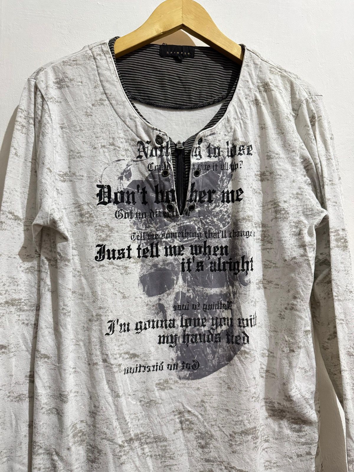 Hysteric Glamour × If Six Was Nine × Japanese Brand Y2k Spinash double layer ifsixwasnine longsleeve Size US L / EU 52-54 / 3 - 2 Thumbnail