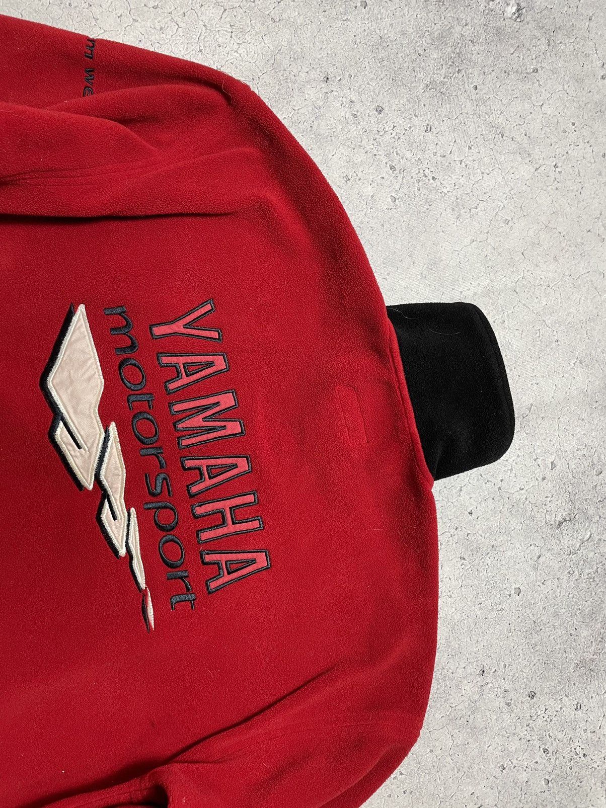 Yamaha Vintage Yamaha MotorSport Big Logo Fleece Sweatshirt Jacket Size US M / EU 48-50 / 2 - 8 Thumbnail