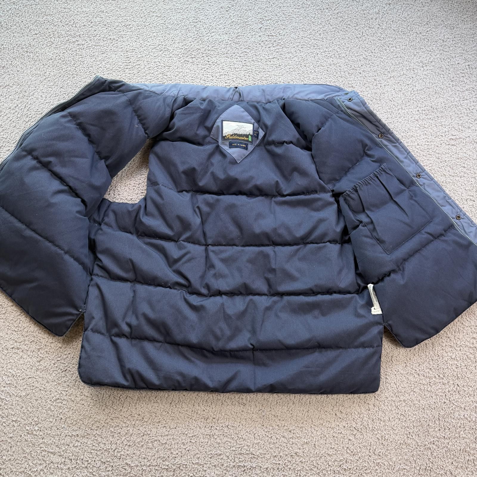 Fieldmaster Vintage 90s Fieldmaster Down Vest Blue Outdoor Hiking Puffer Size US L / EU 52-54 / 3 - 5 Thumbnail