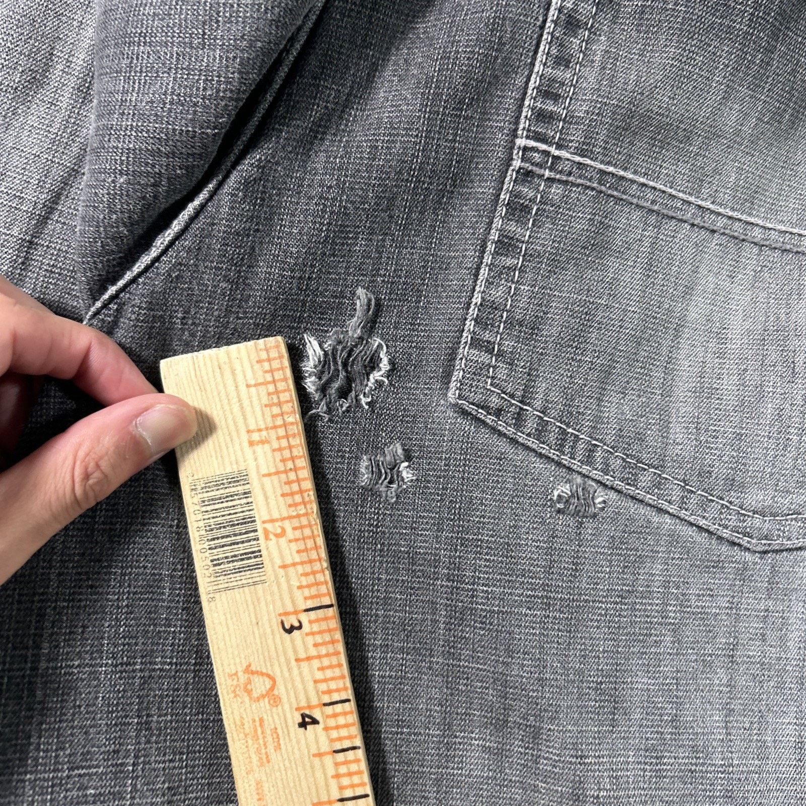 Southpole Southpole Red Tab Beyond Baggy Jeans 38x25 Raw Hems Wide Size US 38 / EU 54 - 6 Thumbnail