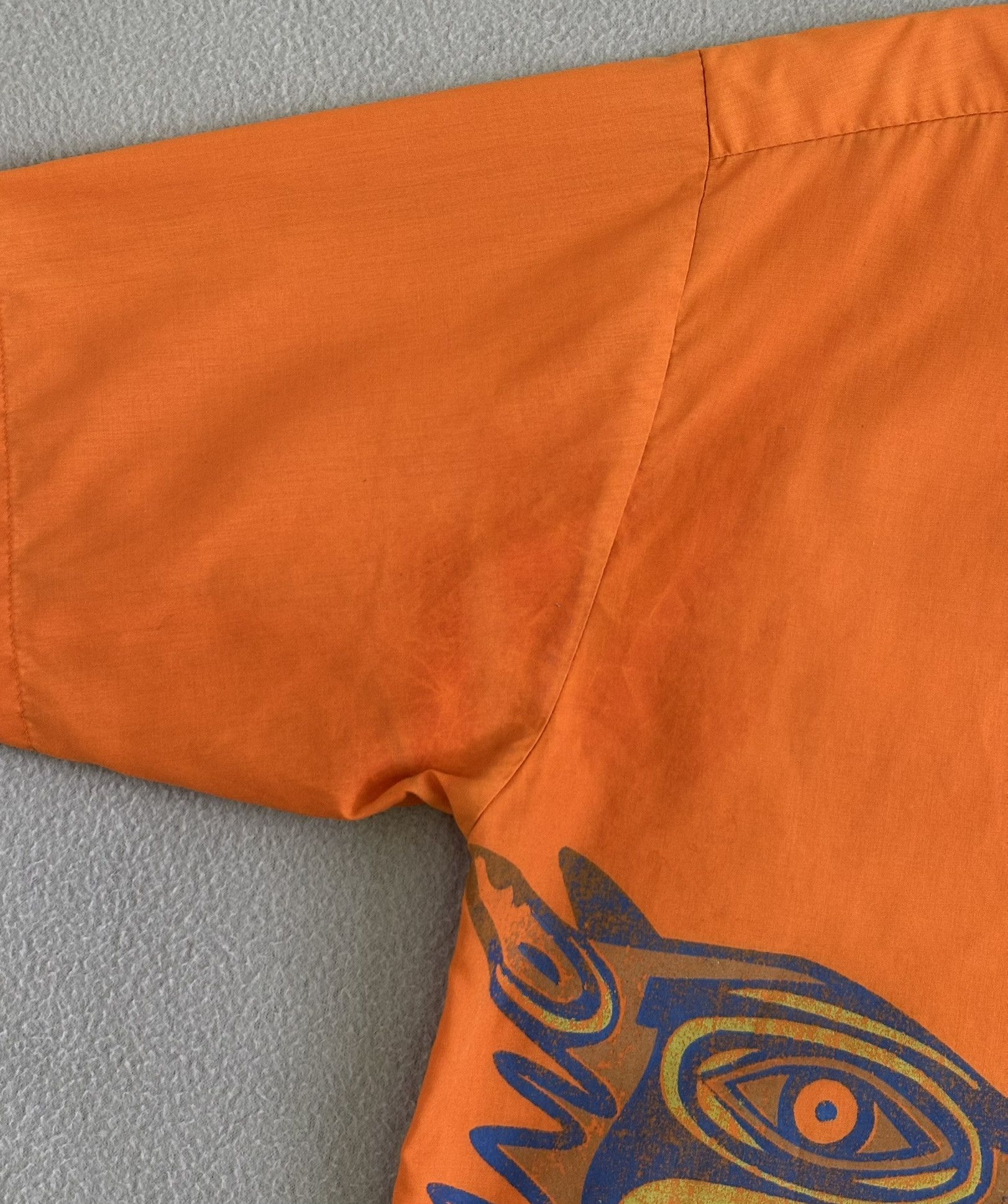 Stussy Stussy 90s shirt orange large Size US L / EU 52-54 / 3 - 9 Thumbnail