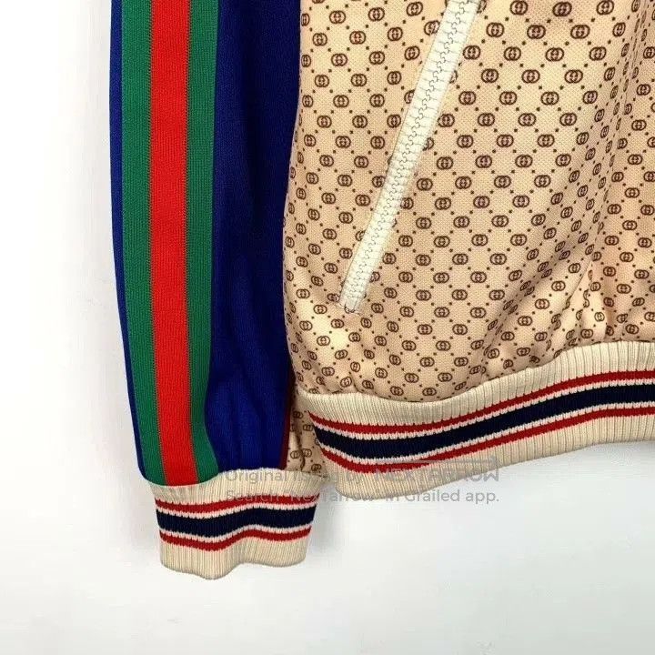 Gucci Gucci Logo Print Stripe Zip Jacket. Size US S / EU 44-46 / 1 - 5 Thumbnail