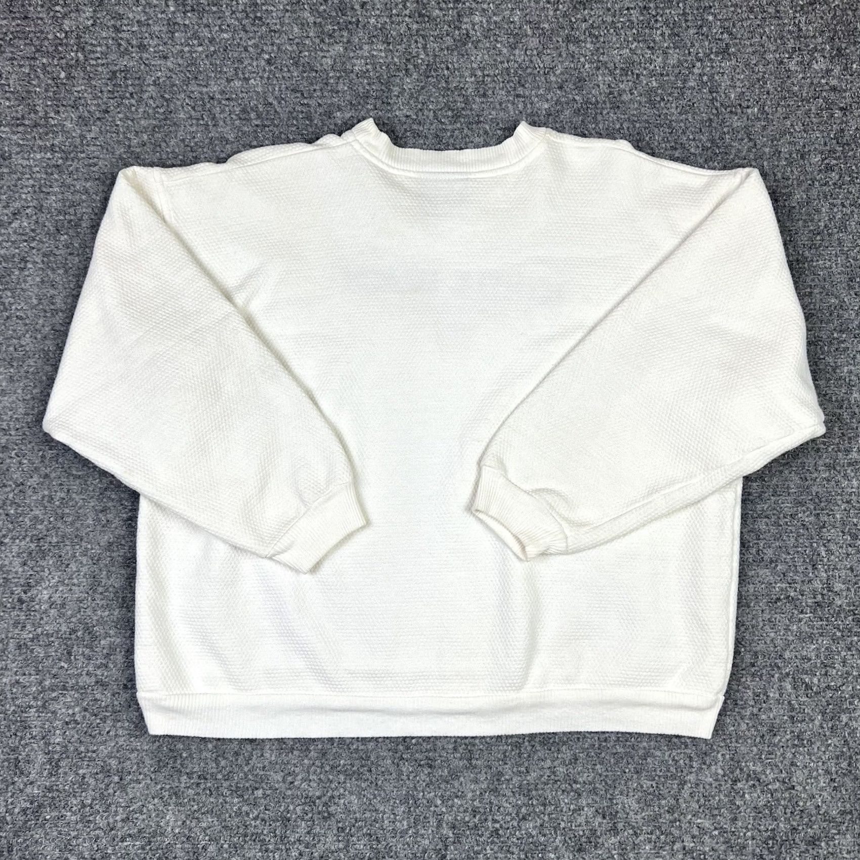Vintage VINTAGE Myrtle Beach Embroidered Crewneck Sweatshirt Women Large White 90s Beach Patriotic Exist Sports Line Size L / US 10 / IT 46 - 3 Thumbnail
