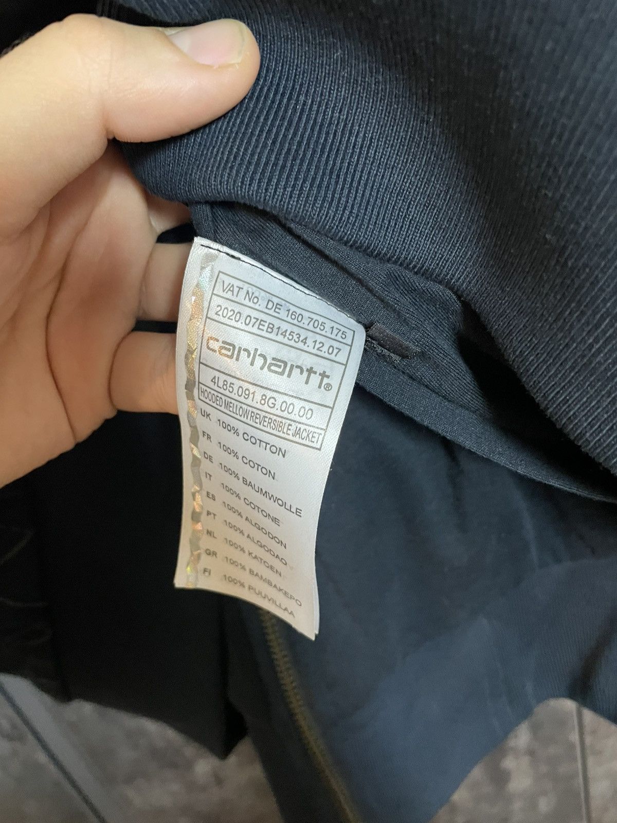 Carhartt Carhartt Hooded Reversible Mellow Jacket Active Supreme LGB Size US XL / EU 56 / 4 - 11 Thumbnail
