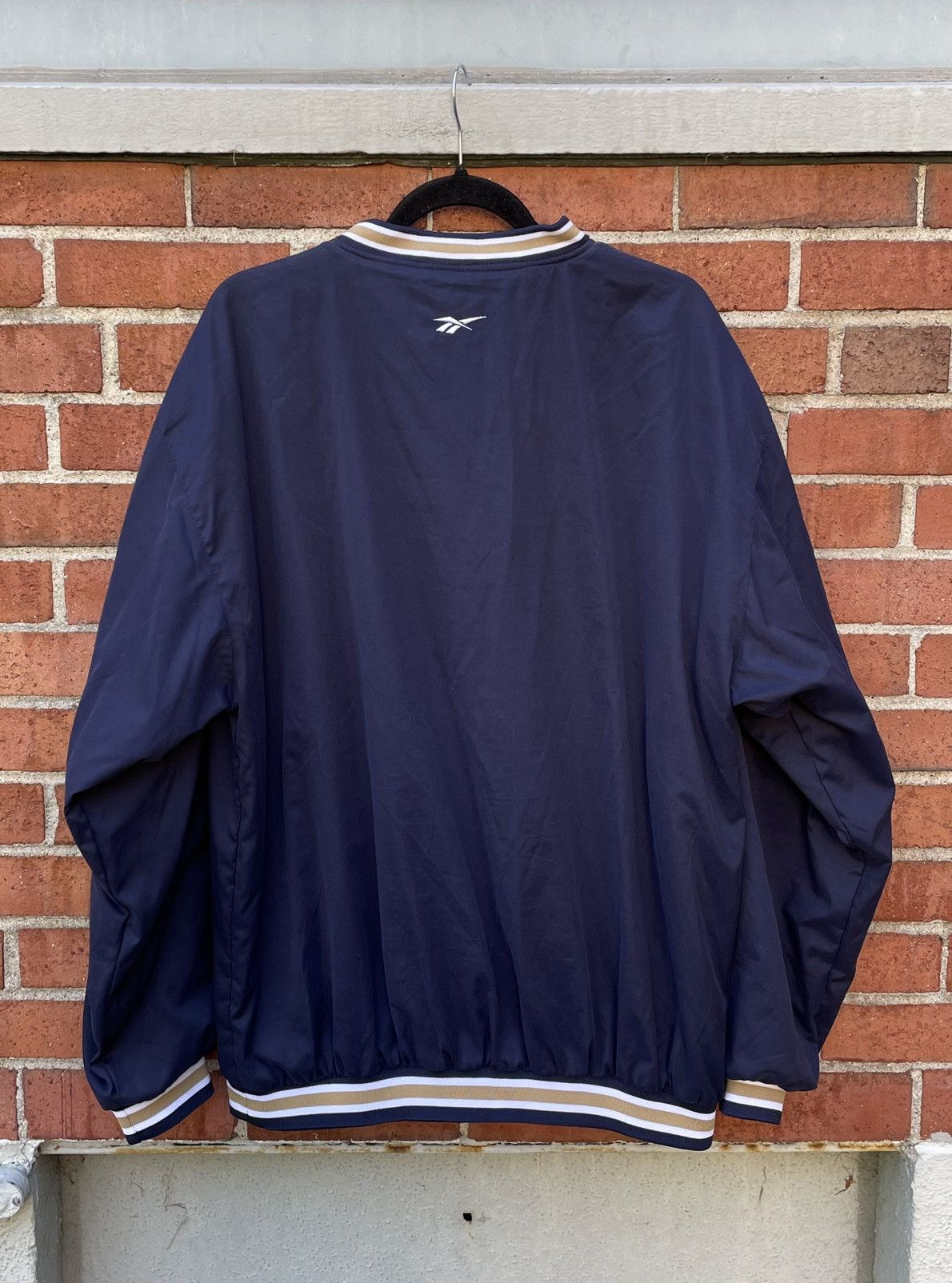 Reebok Vintage Reebok Notre Dame Pull Over Jacket Size US L / EU 52-54 / 3 - 7 Thumbnail