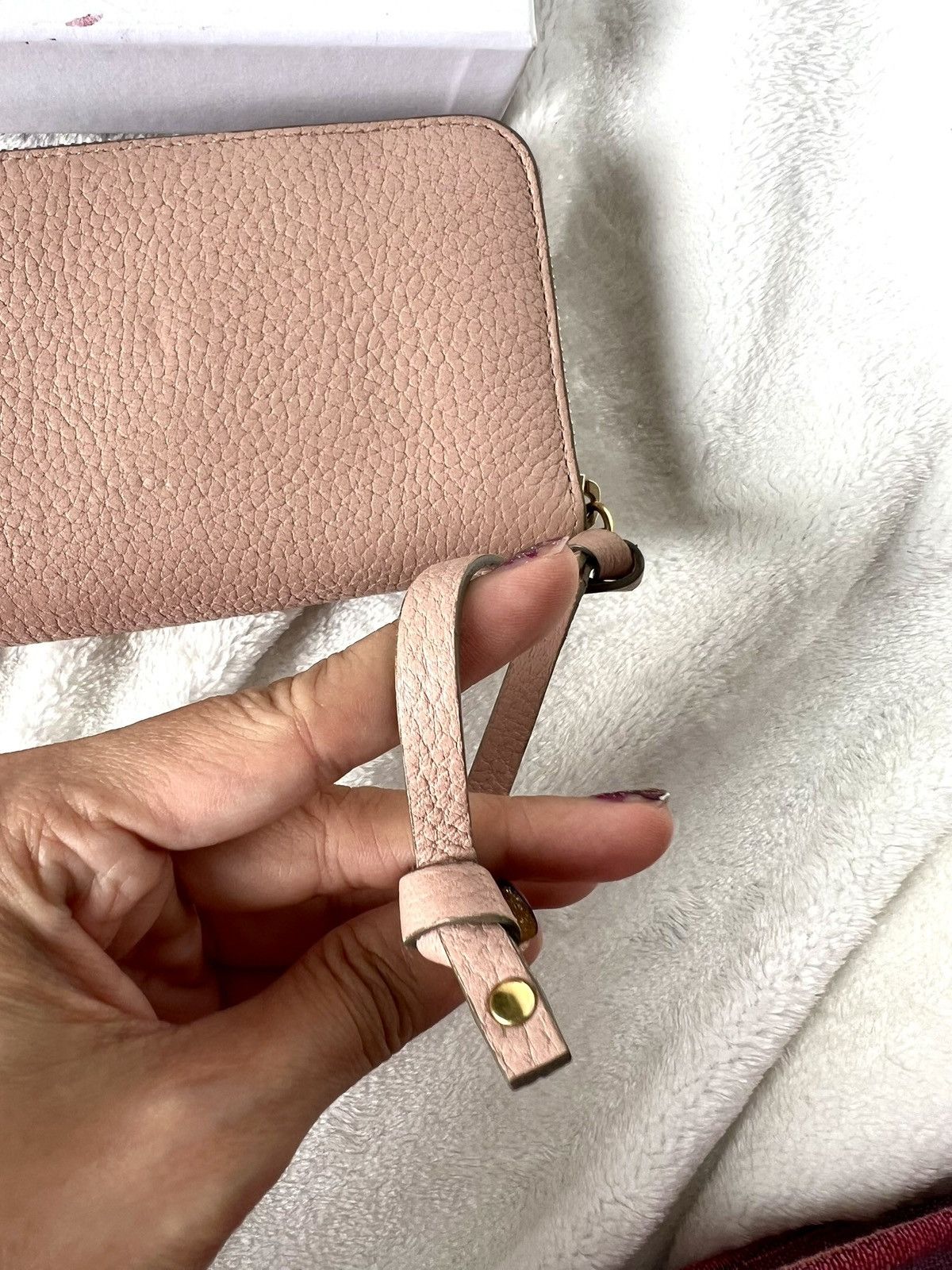 Chloe Chloe Drew Long Wallet – Dusty Pink Size ONE SIZE - 10 Thumbnail