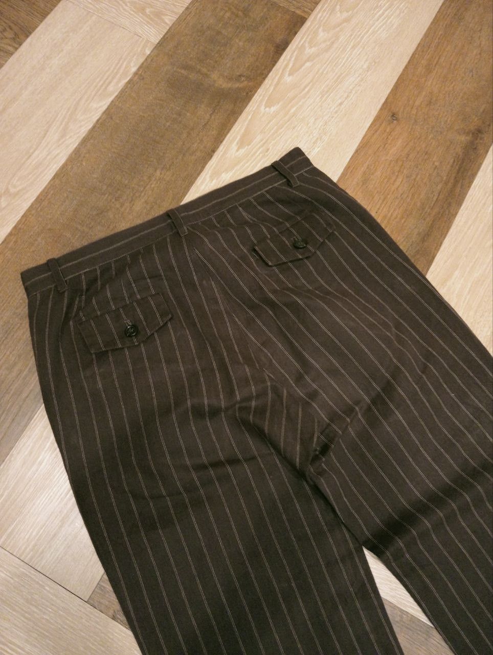 Issey Miyake VINTAGE ISSEY MIYAKE SUNAO KUWAHARA STRIPED PANTS Size 30" / US 8 / IT 44 - 7 Thumbnail