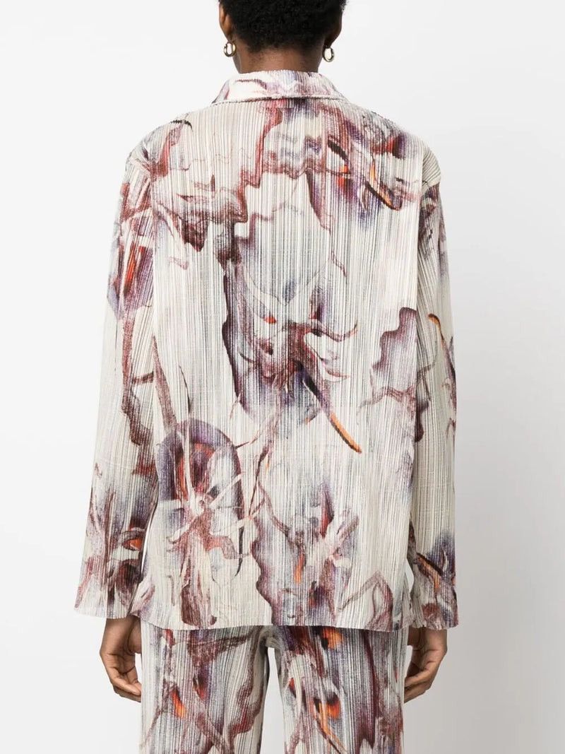 Henrik Vibskov !DS! AW23 Henrik Vibskov Gazpacho Mesh Plisse Shirt Size M / US 6-8 / IT 42-44 - 9 Thumbnail